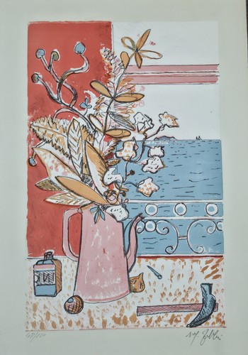 Alfredo fabbri litografia - alfredo,