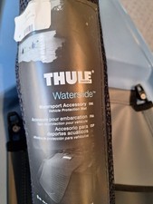 Thule WaterSlide, Kayak Carrier Mat, Black, Hook and Loop Closure Straps