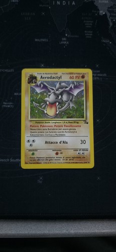 Aerodactyl holo 62 - aerodactyl, 1/62