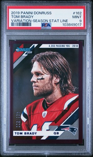 Tom brady 500 2019 - brady, panini