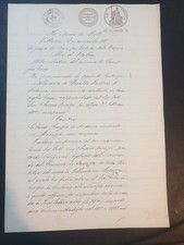 Documento Carta Bollata Timbro