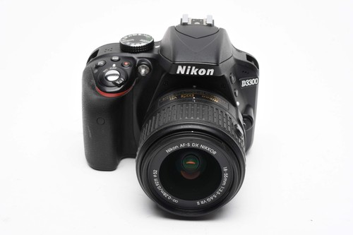 Nikon d3300 dslr 55mm - nikon,