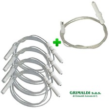 KIT 4 CANDELETTE ACCENSIONE H30 + CANDELA ACCENSIONE TRIPLA CORONA ARISTON 