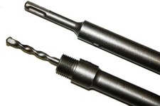 Sds Plus / Max 110 - 600mm Prolunga Adattatore Punta da Trapano M22 Centrato