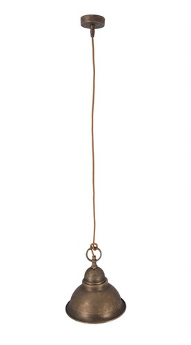 Lampadario cono ottone - lampadario,