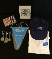 Oggetti vari sindacato CRAL Banco di Napoli, gagliardetto stemma Vintage