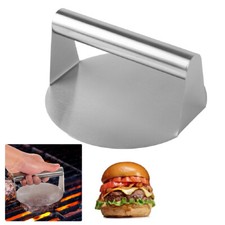 Pressa per hamburger, pressa per hamburger per polpette, smash hamburger, pressa per carne in acciaio inox