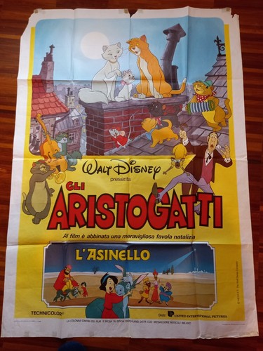Gli aristogatti manifesto - ,