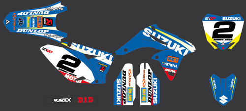 Grafiche suzuki rmz 125 - rm,
