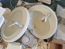 COPPIA LAVABO DA INCASSO CON