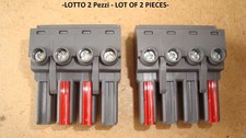 Phoenix Contact PC-5-7.62- 4 Poli - Terminal Block Connector - Lotto 2 Pezzi -