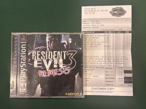 Resident evil nemesis ps1 - resident,