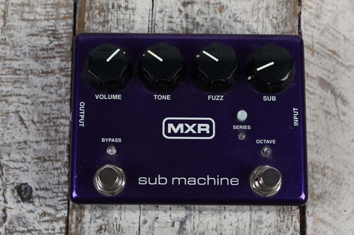 Mxr sub machine fuzz octave - sub,
