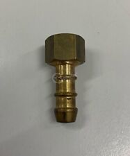 Porta gomma per gas GPL in ottone filetto 1/4 Sifi cod. 50001 campeggio bombola