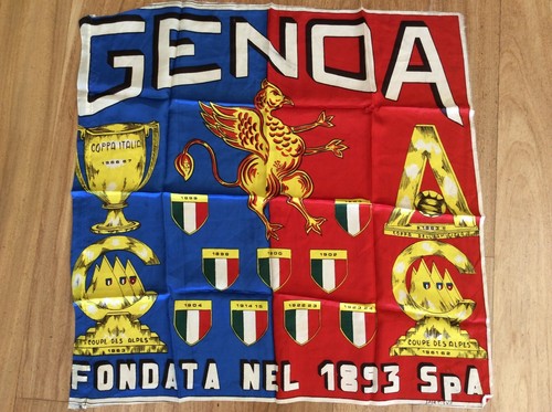 Bandiera calcio genoa 1893 - genoa,