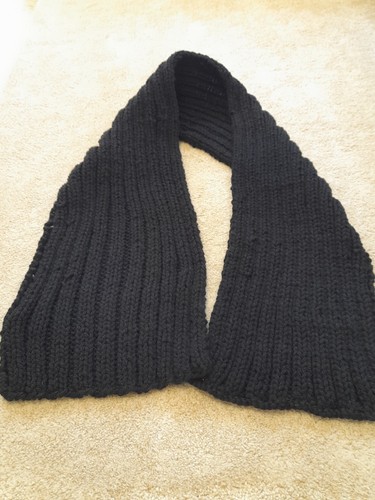 Stola sciarp colore nero - sciarp,