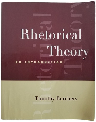 Rhetorical theory an - :,