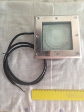 Faretto Quadrato Led RGB Calpestabile Segnapasso Incasso 