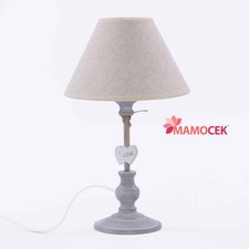 LAMPADA Abat-jour grigio Love