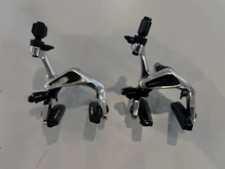 SET Pinza Freno Cerchio Bici Strada Rosso SRAM Argento Supporto Centrale F/R 