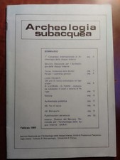 Rivista ARCHEOLOGIA SUBACQUEA