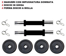 Manubri coppia cromati - 35, +