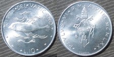 VATICAN CITY  # 10 lire 1970 -