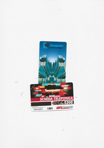 Scheda telecom isopan - scheda,