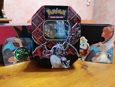 TIN da Collezione CHARIZARD Vuota + Gadget Da Gioco - Pokémon/Destino Di Paldea