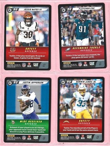 Panini five nfl football base - five,
