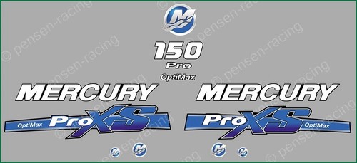 Decalcomanie mercury 150 - mercury,