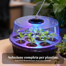 Seminiera Rotonda con Luce LED