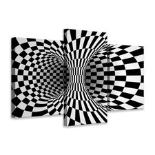 Set di quadri astratti con