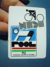 ADESIVO VINTAGE - NAZIONALE AZZURRA DI CICLISMO - FCI 