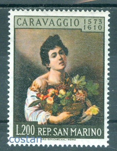 1960 ragazzo con cesto - con,