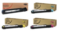 4 Toner originali Xerox WorkCentre 7132 7232 7242 / 006R01319 006R01271-006R01273