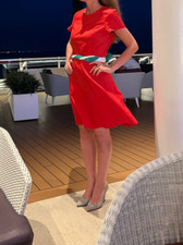 Abito Max&Co Taglia 44  Rosso