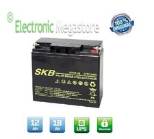 BATTERIA ERMETICA PIOMBO RICARICABILE 12V 17AH LP12-17 6-DZM-20 PER BICI UPS