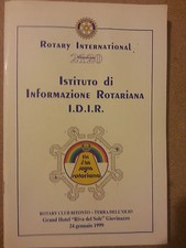 Rotary International Distretto 2120 Bitonto Casamassima Baricentro 3 Volumi 