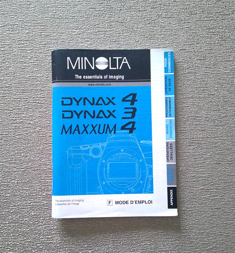 Minolta dynax 4 maxxum - -,