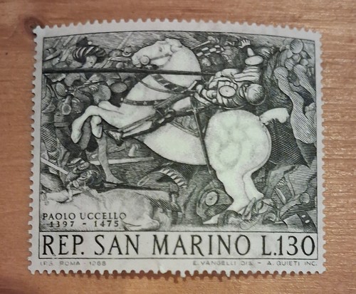 Francobollo repubblica san - francobollo,