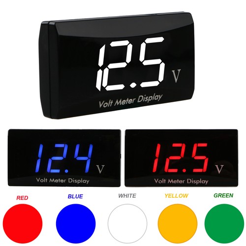 Voltmetro display digitale - voltmetro, led