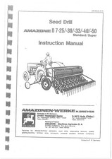 Amazone Seminatrice D7
