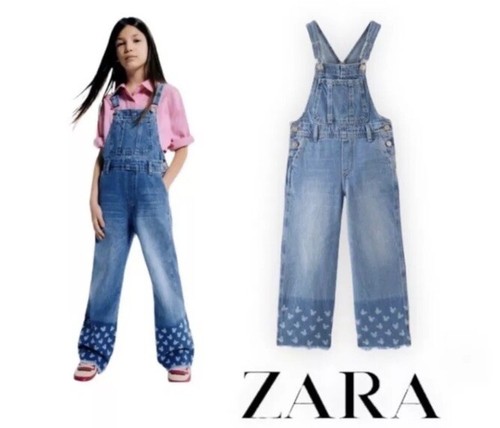 Zara salopette denim - salopette, bambina