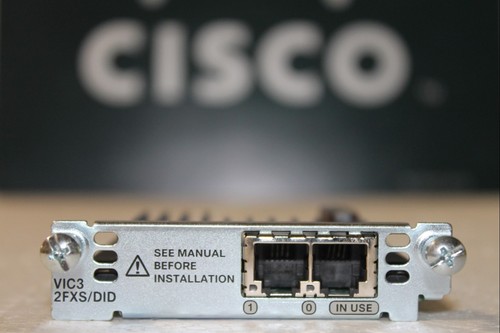 Cisco vic3 2fxs did - scheda, di