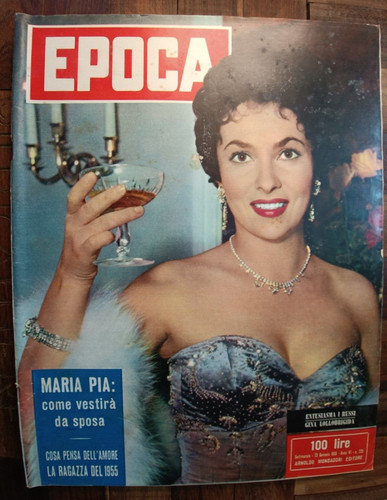 Gina lollobrigida rivista - gina,