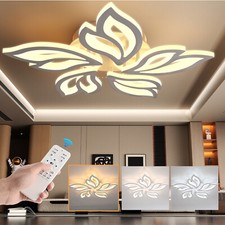 Plafoniera LED moderna soggiorno plafoniera dimmerabile con telecomando APP DE