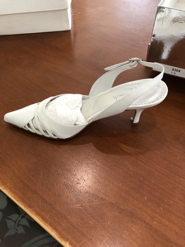 Scarpa sposa punta bianca - punta,