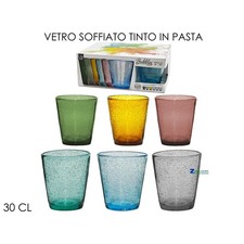 SET 6 PZ BICCHIERI COLOR 30 CL
