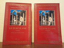Cicerone: Le Tusculane (2 Volumi Completa, Testo Latino a Fronte, Solaria 1990)